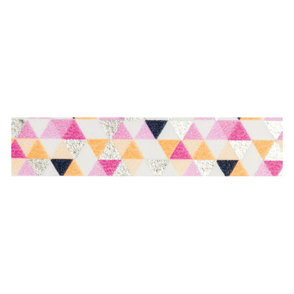 Folia washi tape driehoeken (15 mm x 5 m) 26108 222231 - 1