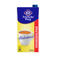 Friesche Vlag Halvamel koffiemelk pak 930 ml 422851