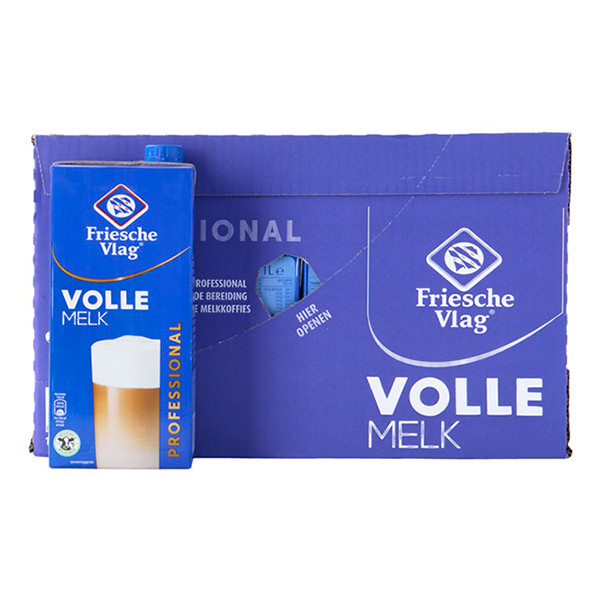 Friesche Vlag volle melk 1 liter (12 stuks) 422850 - 1
