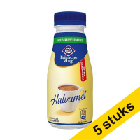 Aanbieding: 5x Friesche Vlag Halvamel koffiemelk pet fles (140 ml)