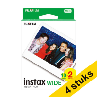 Aanbieding: 4x Fujifilm instax WIDE (20 vel) 150250