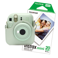 FujiFilm Instax mini 12 Green bundel met Green case en 20 vel papier  150884