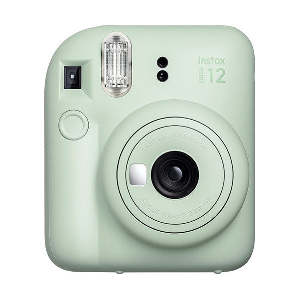 FujiFilm Instax mini 12 Green bundel met Green case en 20 vel papier  150884 - 3