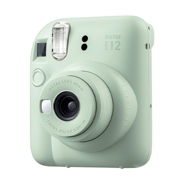 FujiFilm Instax mini 12 Green bundel met Green case en 20 vel papier  150884 - 4