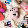 FujiFilm Instax mini 12 Pink bundel met Pink case en 20 vel papier  150887 - 6