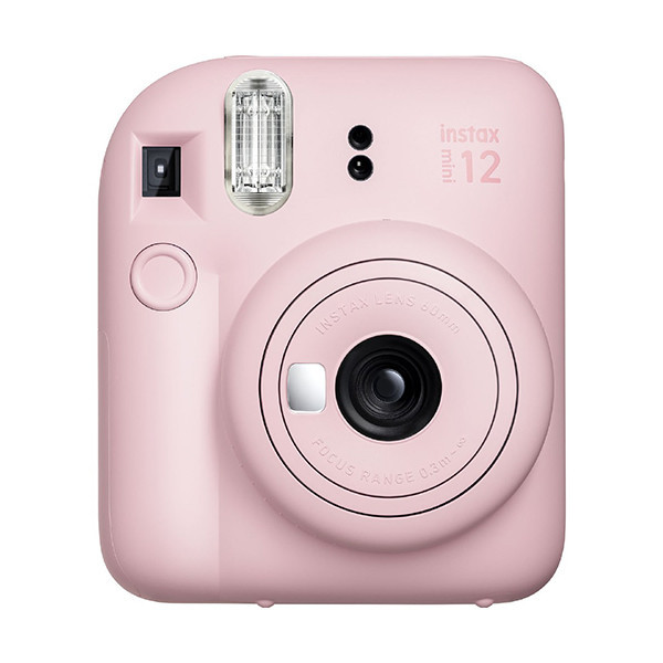 FujiFilm Instax mini 12 Pink bundel met Pink case en 20 vel papier  150887 - 2