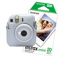 FujiFilm Instax mini 12 White bundel met White case en 20 vel papier  150885