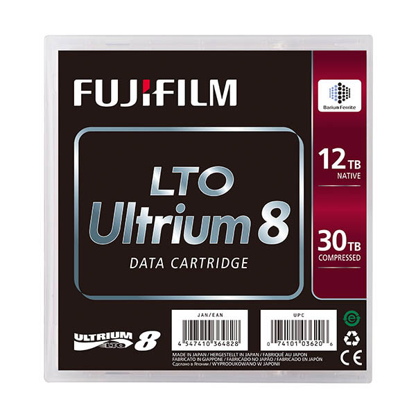 Fujifilm LTO8 Ultrium data cartridge 16551221 098719 - 1