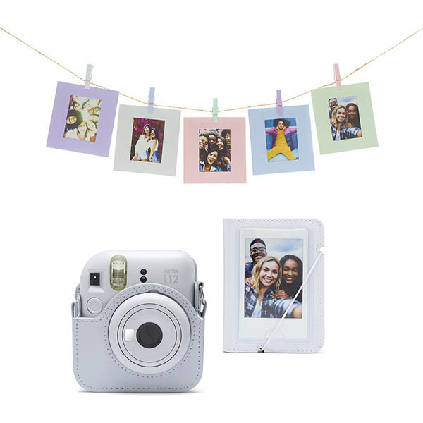 Fujifilm instax mini 12 Accessoire kit Clay White 150902 - 2
