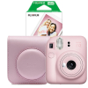 Fujifilm instax mini 12 Pink bundel met Pink case en 20 vel papier 150887 - 1