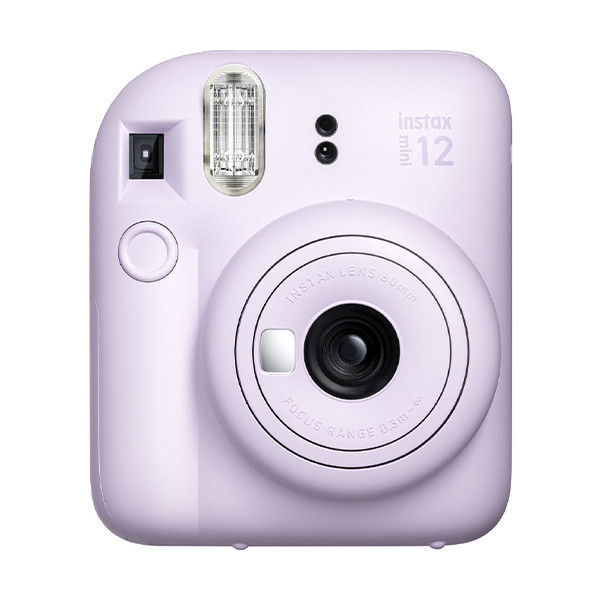 Fujifilm instax mini 12 Purple bundel met Purple case en 20 vel papier  150883 - 2
