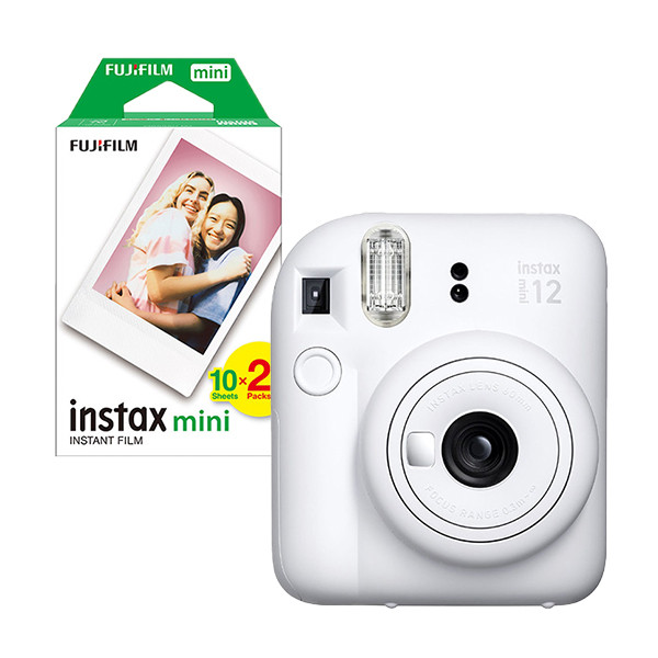 Fujifilm instax mini 12 White bundel met 20 vel papier 150942 - 1