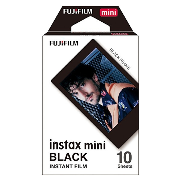 Fujifilm instax mini film Black (10 vel) 16537043 150819 - 1