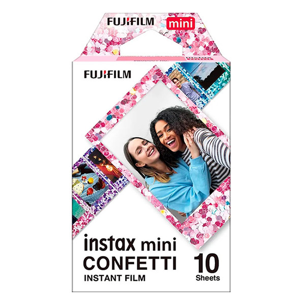 Fujifilm instax mini film Confetti (10 vel) 16620917 150860 - 1