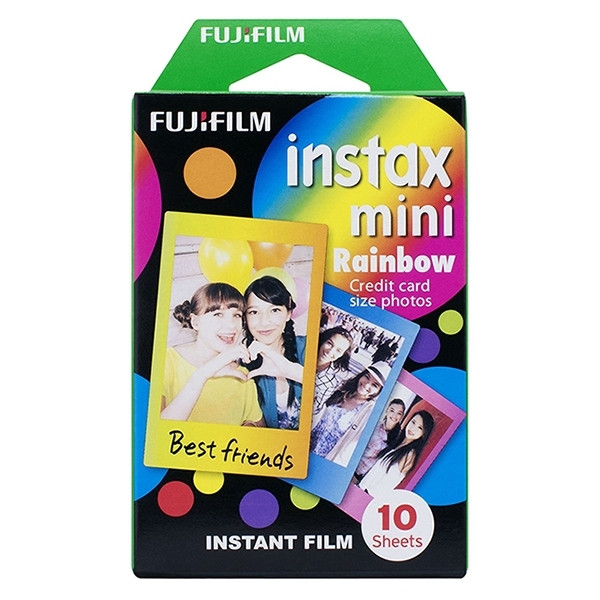 Fujifilm instax mini film Rainbow (10 vel) 16276405 150820 - 1