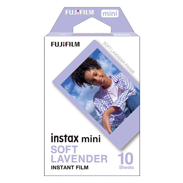 Fujifilm instax mini film Soft Lavender (10 vel) 16812376 150859 - 1