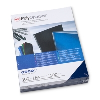 GBC IB387265 PolyOpaque bindomslagen 300 micron donkerblauw (100 stuks) IB387265 207466