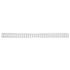 GBC RG8109 metalen draadrug 14 mm zilver 125 vel (100 stuks) 207278 - 1