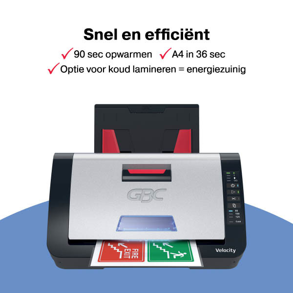 GBC Velocity semi-automatische A4 lamineerapparaat 208305 - 3