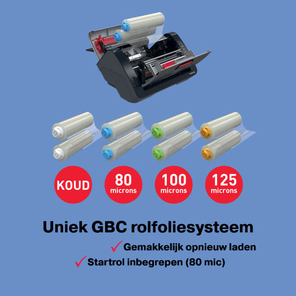 GBC Velocity semi-automatische A4 lamineerapparaat 208305 - 4