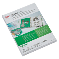 GBC ordner lamineerhoes A4 met perforatie glanzend 2x125 micron (100 stuks) 3743156 207040