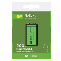 GP 200 oplaadbare 9V / E-block batterij 1 stuk GP20R8H 215072