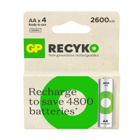 GP 2600 ReCyko Oplaadbare AA / HR06 Ni-Mh Batterij (4 stuks) AGP00102