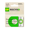 GP 3000 ReCyko Oplaadbare C / HR14 Ni-Mh Batterij (2 stuks)