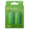 GP 5700 ReCyko+ oplaadbare D LR20 batterij 2 stuks