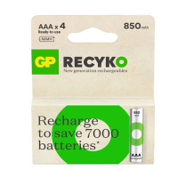 GP 850 ReCyko oplaadbare AAA / HR03 Ni-Mh batterij (4 stuks) AGP00111