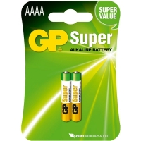 GP AAAA super alkaline batterij 2 stuks GP25A 215124