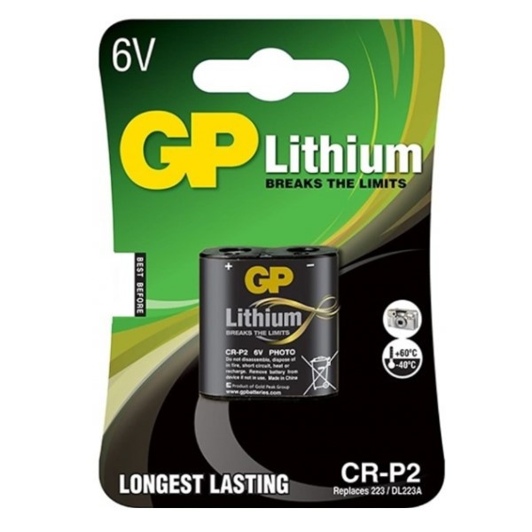 GP CR-P2 Lithium batterij 1 stuk GPCRP2 215034 - 1