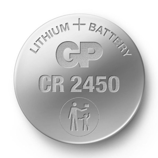 GP CR2450 Lithium knoopcel batterij 1 stuk GPCR2450 215028 - 1