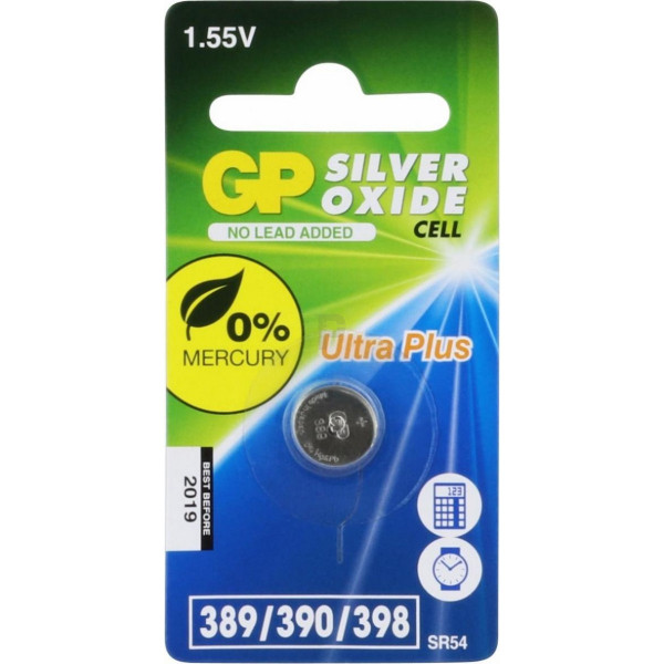GP SR54 zilveroxide knoopcel batterij 1 stuk GP389 215096 - 1