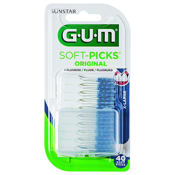 GUM Soft-Picks Original X-Large (40 stuks) SGU00123 - 1