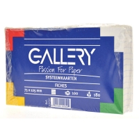 Gallery systeemkaart geruit 125 x 75 mm (100 stuks) 19150 400585