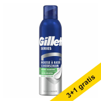 Aanbieding: 4x Gillette Series Sensitive scheerschuim (250 ml)