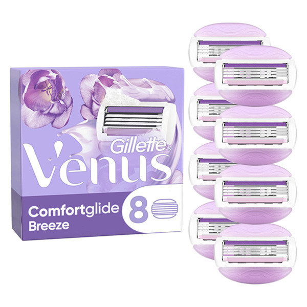 Gillette Venus Comfortglide Breeze scheermesjes (8 stuks) SGI00096 - 1