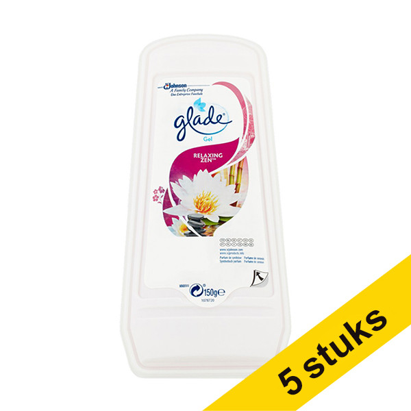 Aanbieding: 5x Glade Brise luchtverfrisser Relaxing Zen (150 gram) SGL00065 - 1