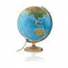 Globe met verlichting Atmosphere Classic Line fysisch politiek 30 cm NR-0331B4FA-NL 828047