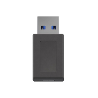 Goobay USB-A naar USB-C adapter zwart K010221043
