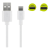 Goobay USB-A naar USB-C kabel wit (2 meter) K010214054 - 2