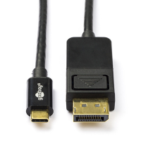 Goobay USB-C naar DisplayPort kabel zwart (1,2 meter) K010214137