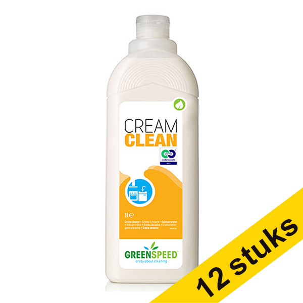 Aanbieding: 12x Greenspeed Cream Clean (1 liter) SGR00081 - 1