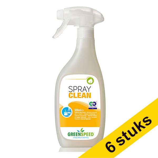 Aanbieding: 6x Greenspeed Spray Clean (500 ml) SGR00046 - 1