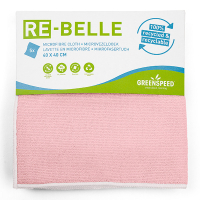Greenspeed Re-belle Microvezeldoek Roze 40 x 40 cm (5 stuks) 3303020 SGR00021