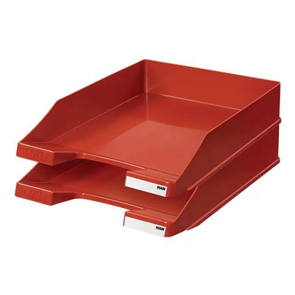 HAN brievenbakje A4 rood 297983 - 1