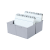 HAN kaartenbak A6 lichtgrijs HA-976-11 218032