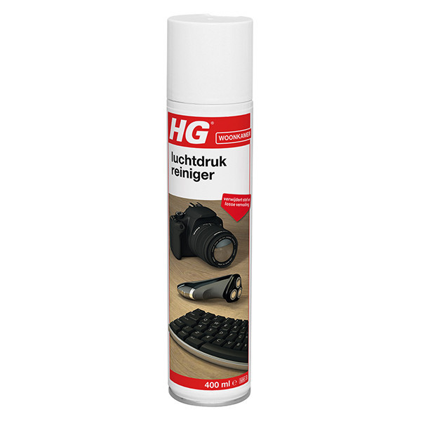 HG luchtdrukreiniger voor alle kiertjes en gaatjes (400 ml) HG123 SHG00208 - 1