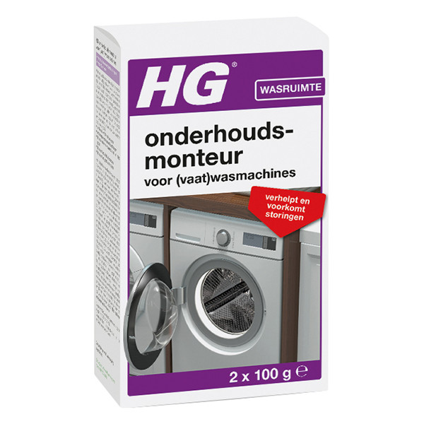 HG onderhoudsmonteur voor vaat- & wasmachines (2 flessen - 100 ml) SHG00002 - 1